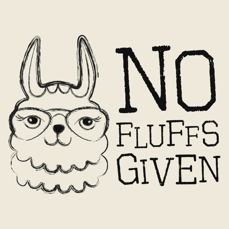 Lama avec des lunettes, pas de peluches données