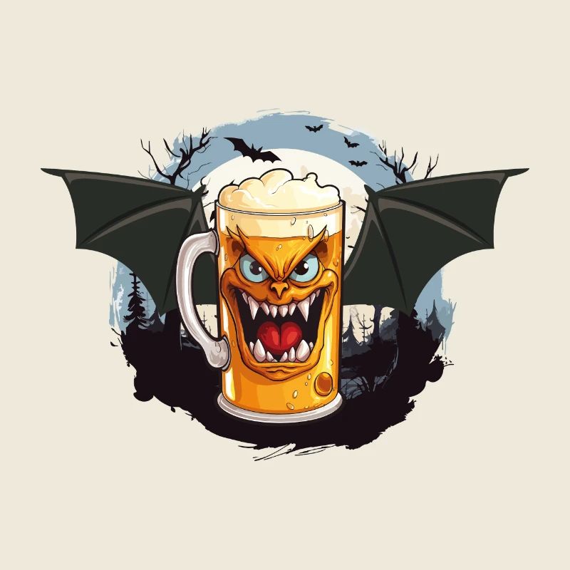 Vambier Vampire Beer Halloween Party Funny Costume
