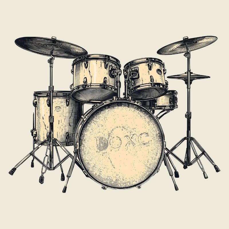 Conception de tambour à bascule pour les mélomanes