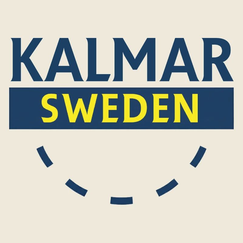 Kalmar Suède Emblème Graphique