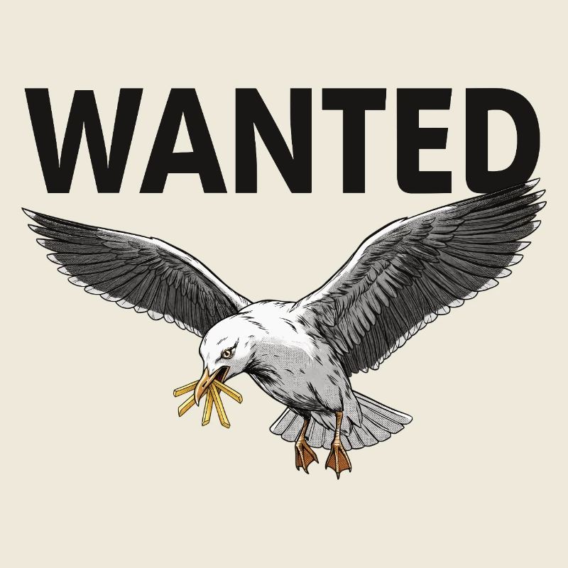 Gesuchte Pommes-möwe