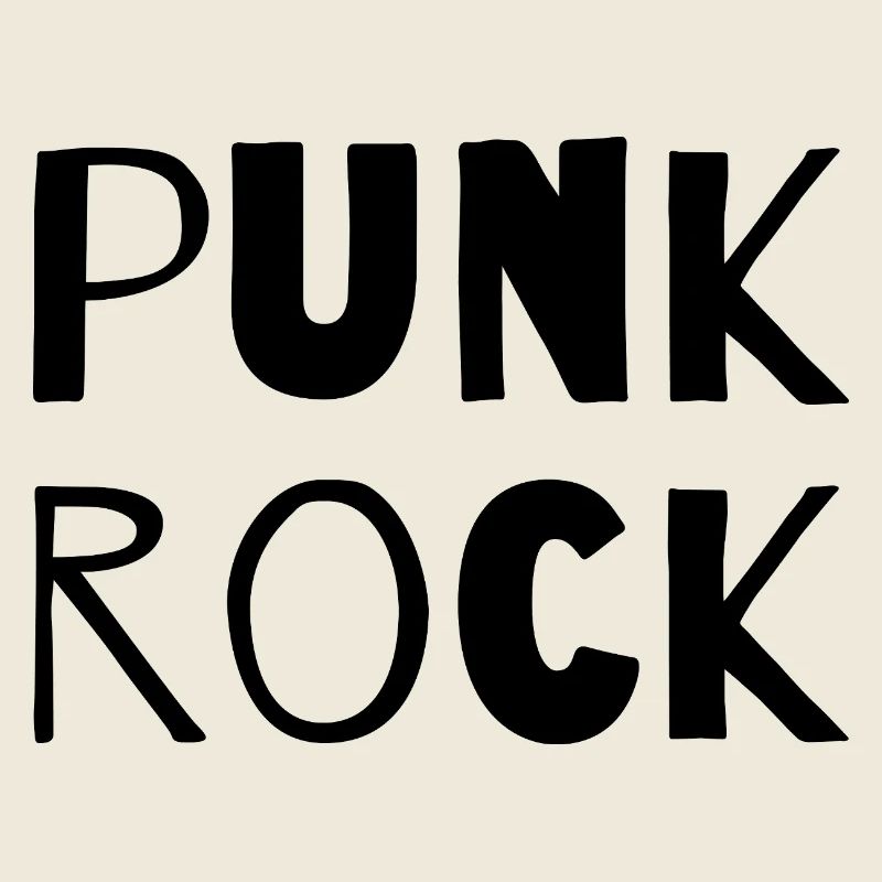 Design du logo de la musique punk rock