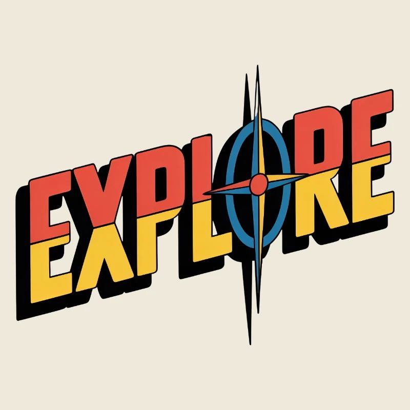 EXPLORE Kompass – Abenteuer Logo