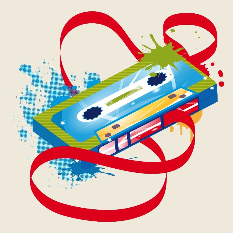 Musikkassette Graffiti