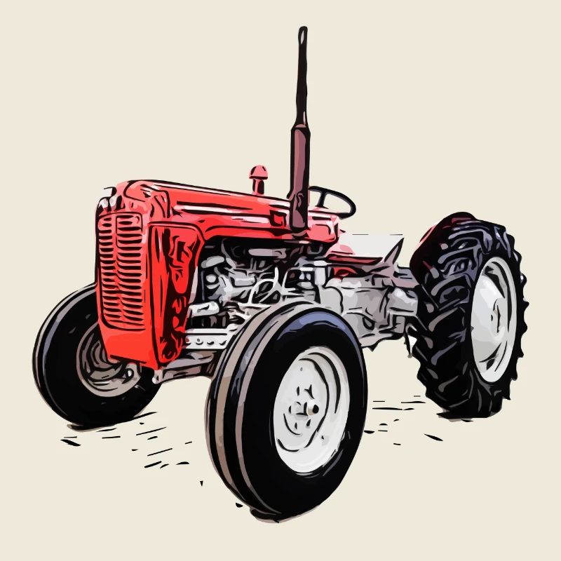 Roter M F 35 Traktor