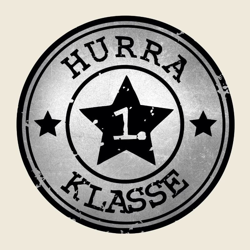Hooray 1st Class - Star Emblem - Silver Black