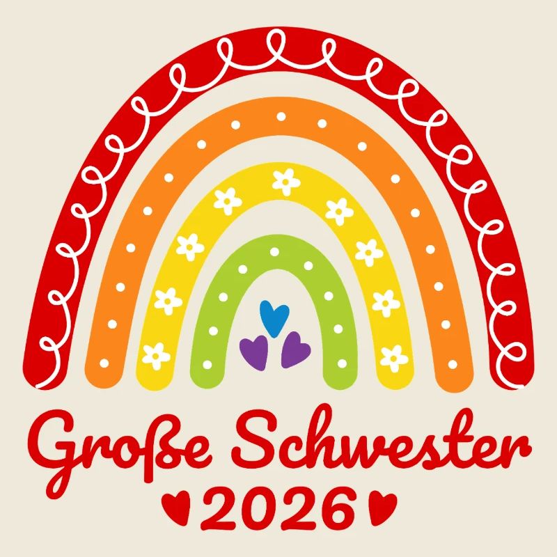 Große Schwester 2026 Regenbogen