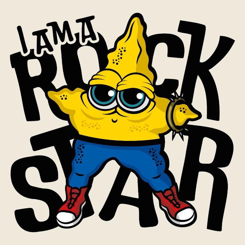 Ich bin ein - Gelber Stern Karikatur