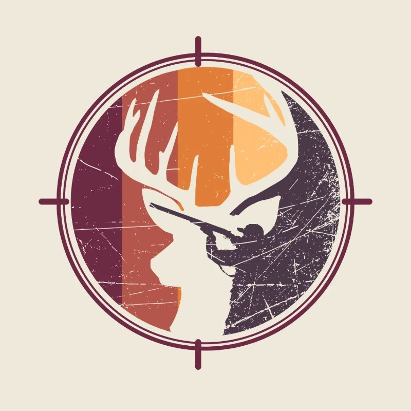 Vue de chasse vintage