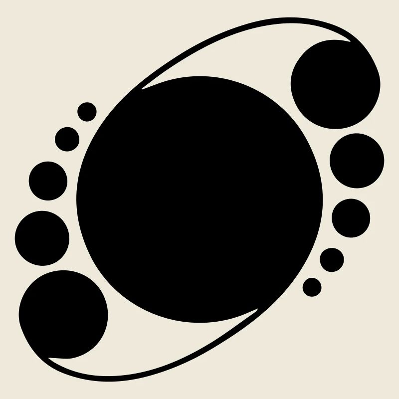 Orbit Ringe – Kosmisches Kornkreis-Design