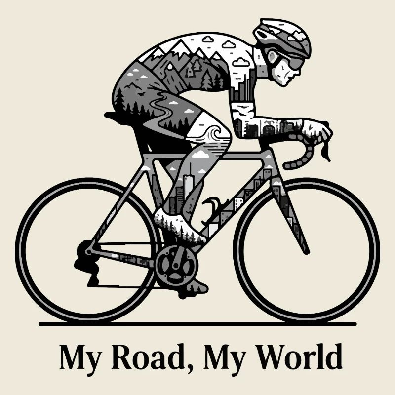 Ma route, mon monde de cyclisme