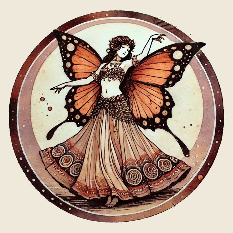 Fée Papillon dans le Gala Circulaire