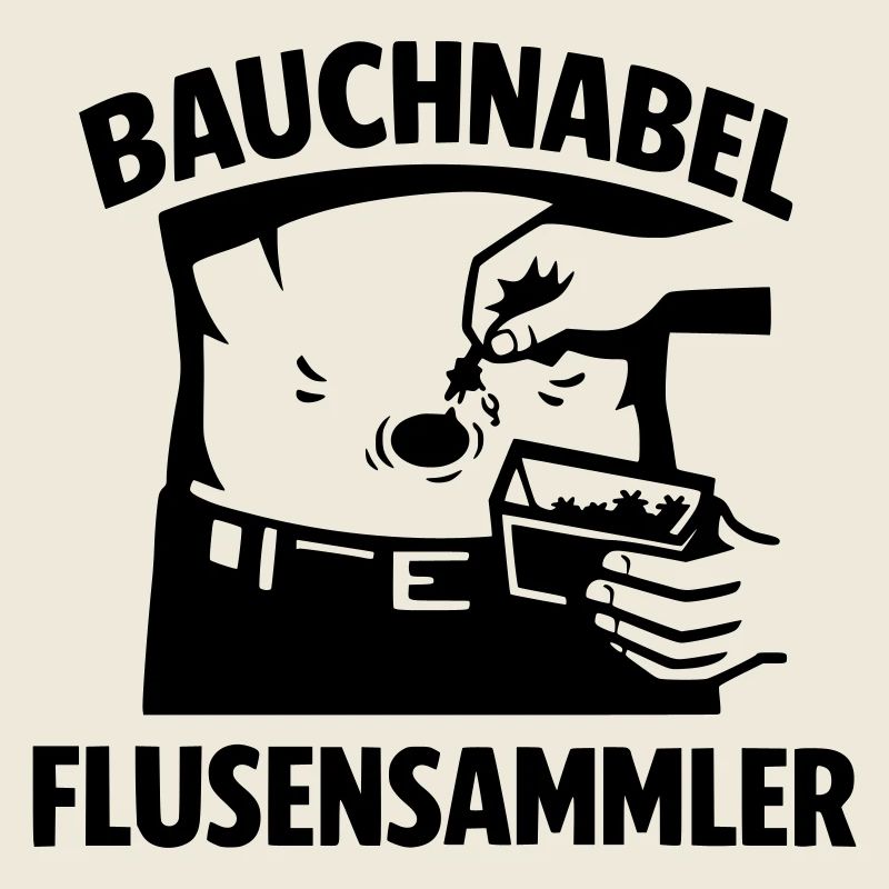 Fluff collector belly button