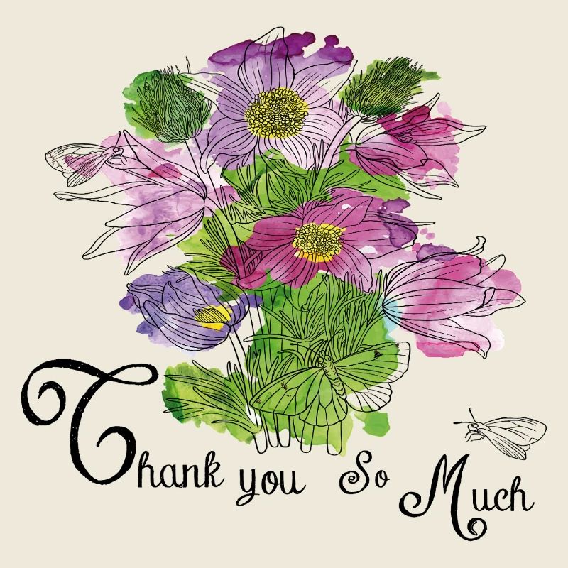 Thank You Blumenstrauß 