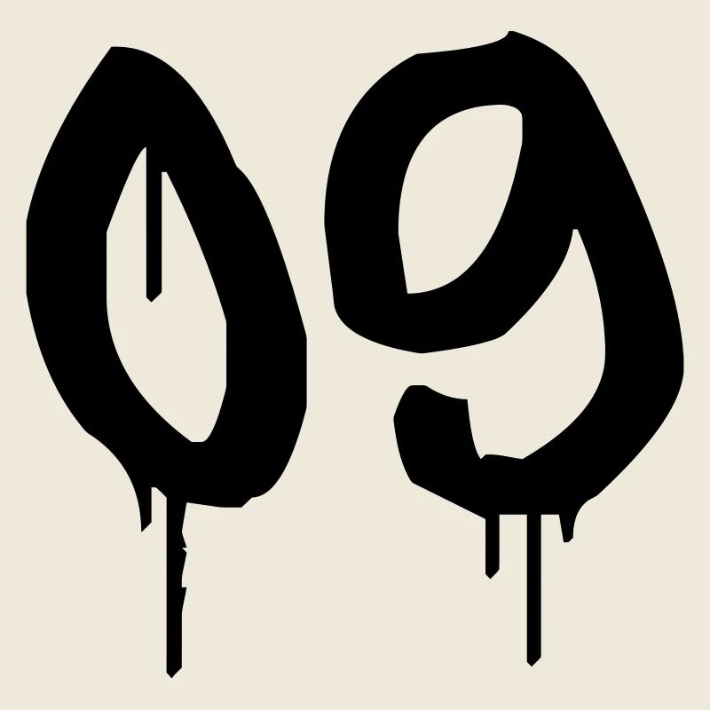 Nummer 09 Urbaner Graffiti-Stil