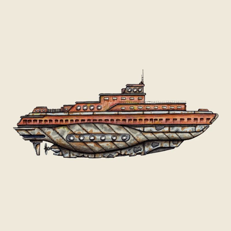 U-Boot alt und rostig