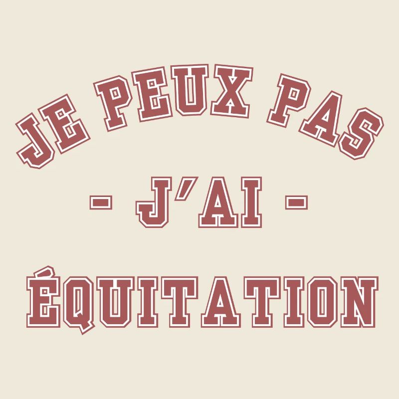 Ich kann nicht reiten