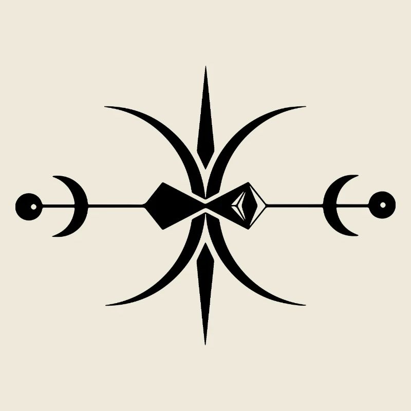 Mystical Sigil Crop Circle Art
