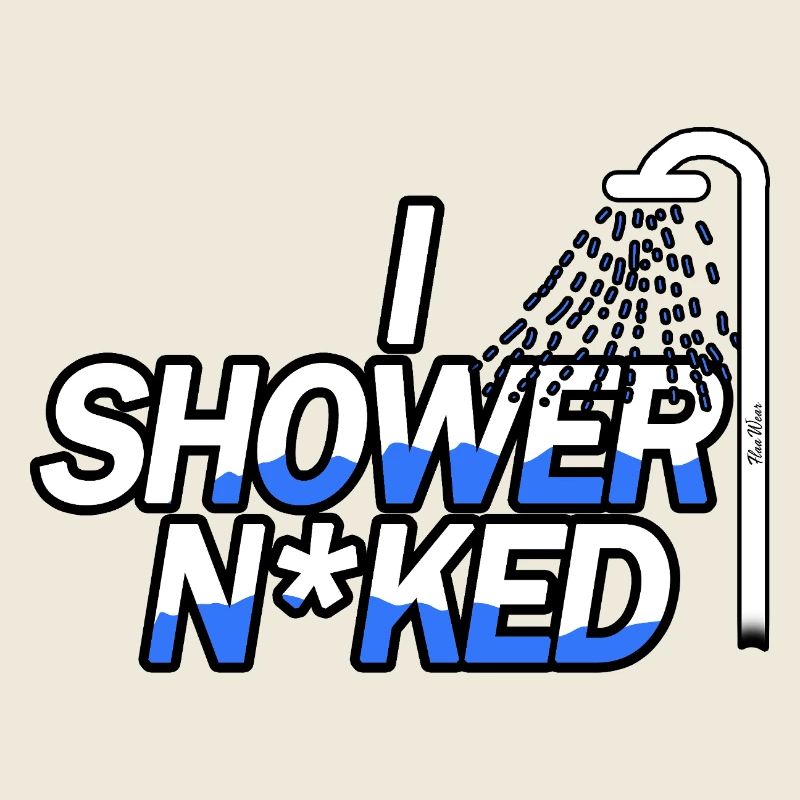 Sous la douche nue