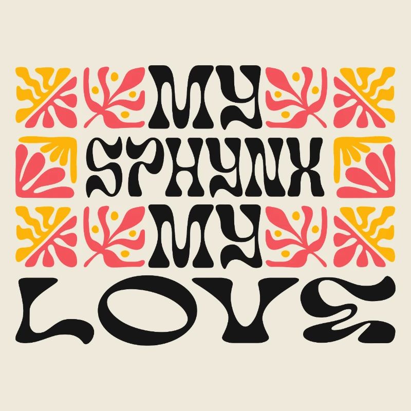 Amour des chats Sphinx