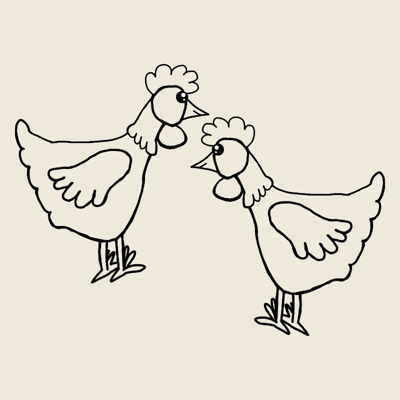 Hen Chicken Easter Kids