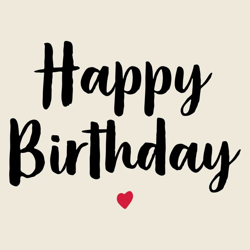 Happy Birthday Herz Geburtstag Geschenk