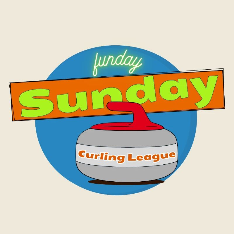 Conception de la ligue de curling Sunday Funday