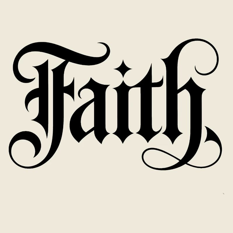 Glaube - stoisches römisches Design