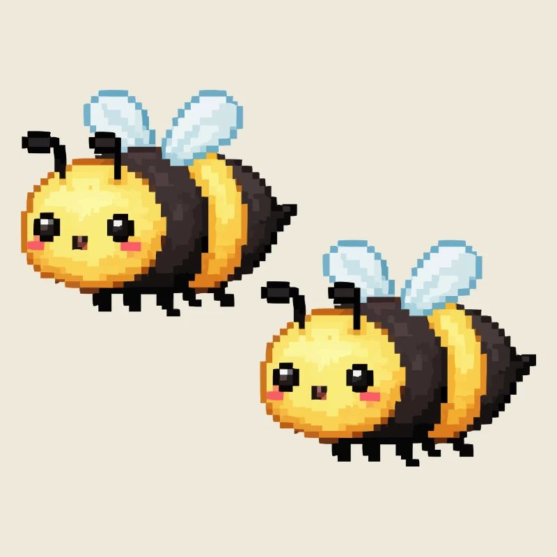 Pixel Bees Duo