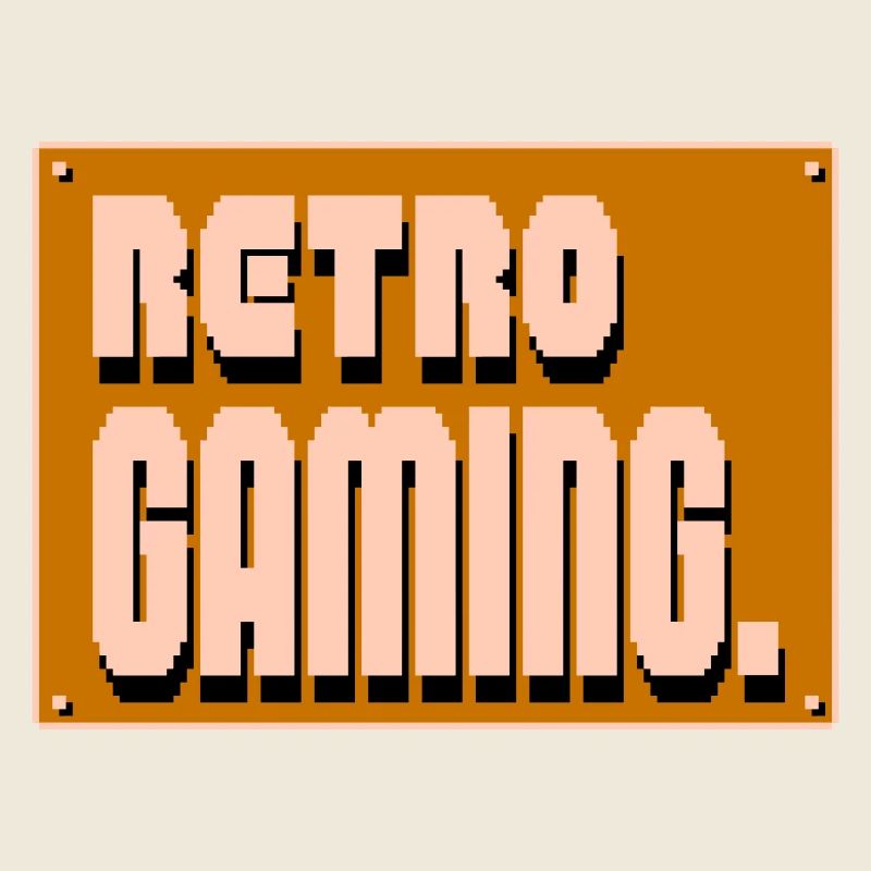 Retro-Gaming-Pixelkunst
