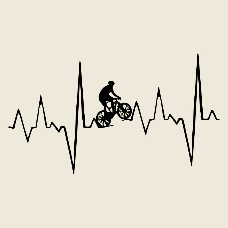 Mountain bike heartbeat
