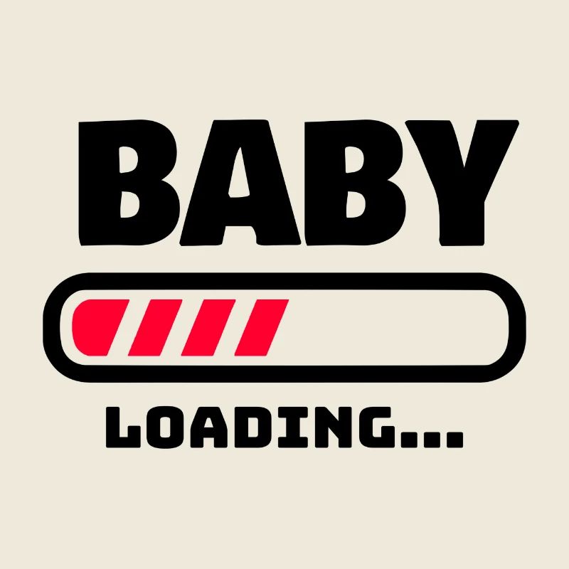 BABY LOADING IDÉE CADEAU DE GROSSESSE DRÔLE