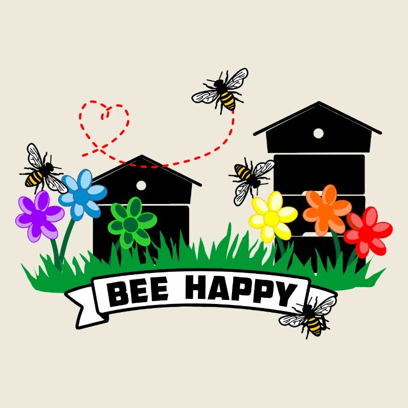 Honiggewächshäuser und Blumen