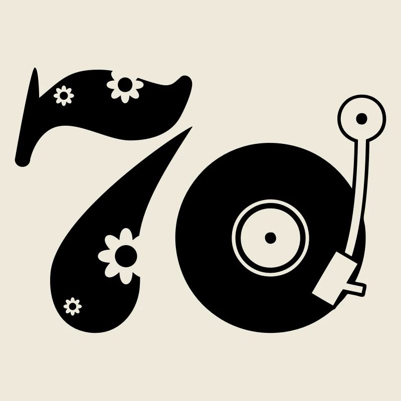 70er Siebzig Seventees