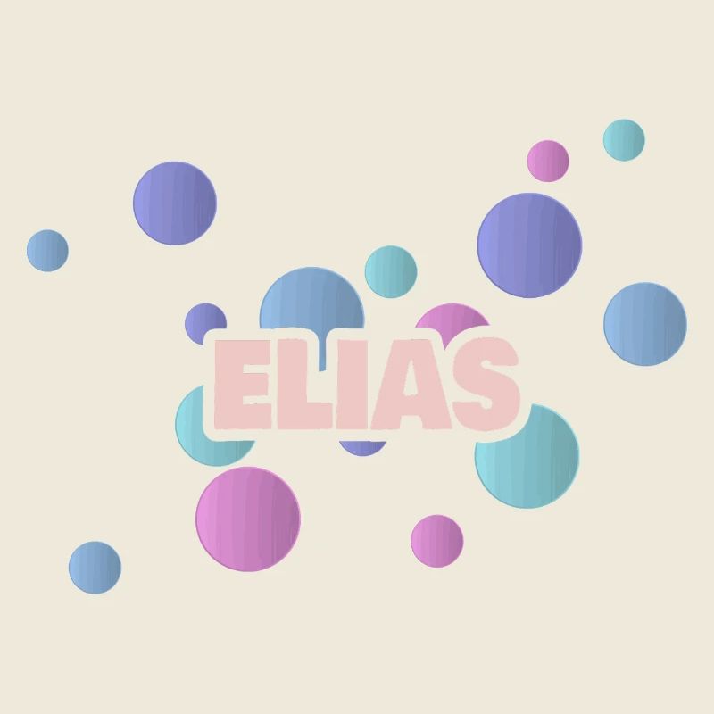 Pastel Circles Elijah