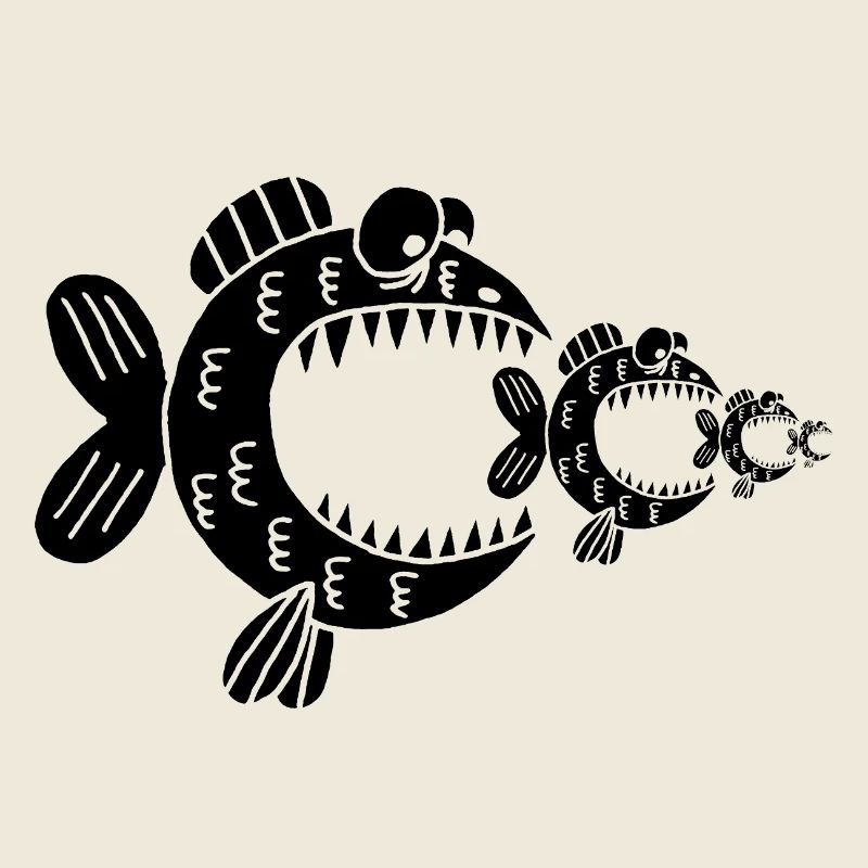 Black fish and the food chain