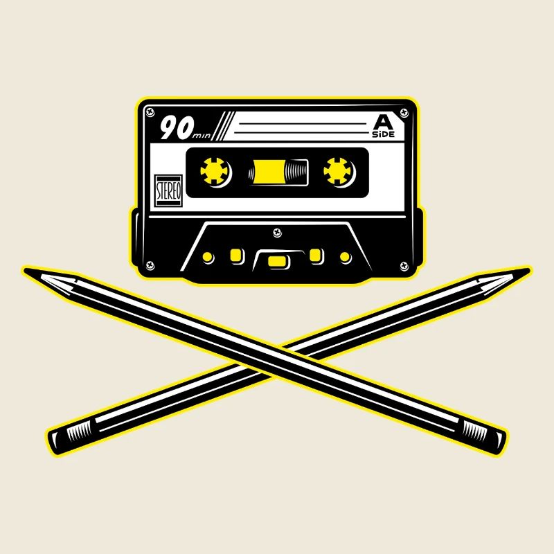Cassette and Pencils