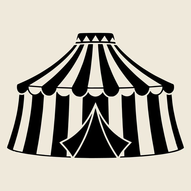 Cirque Chapiteau Silhouette du Cirque