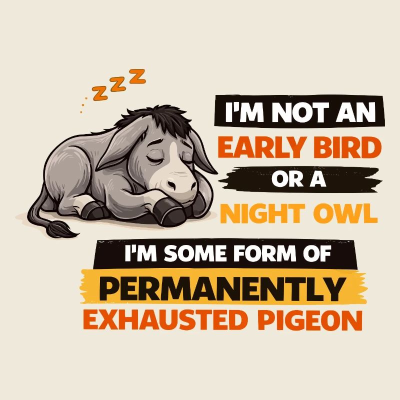 Permanently Exhausted Pigeon