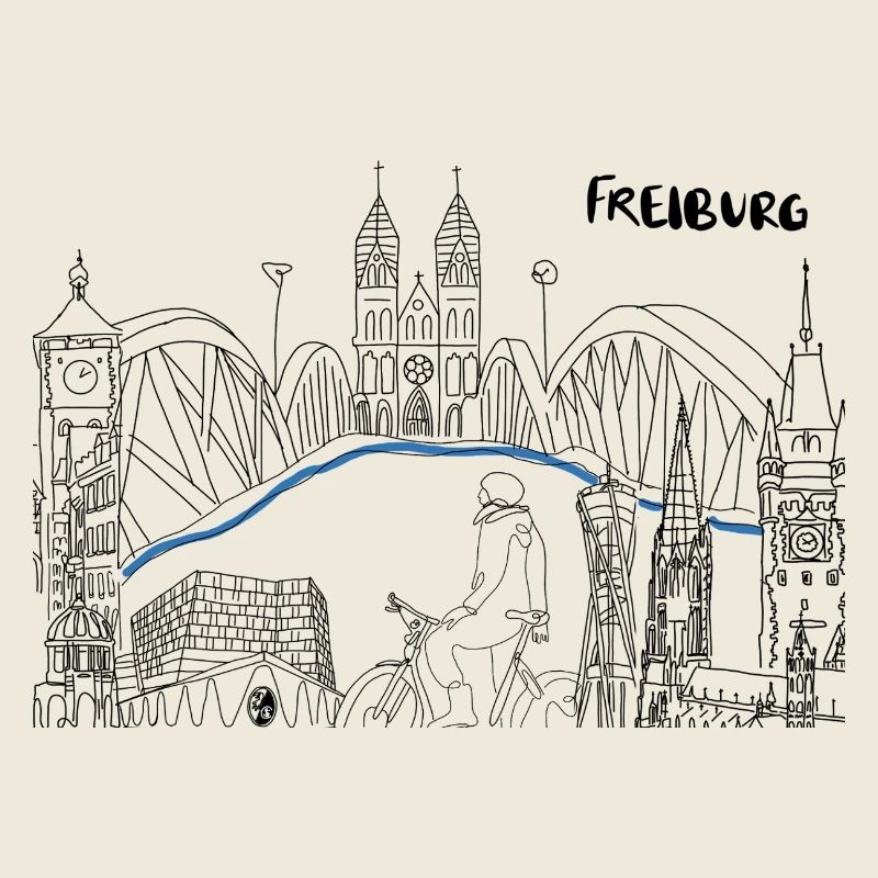 Freiburg Skyline 