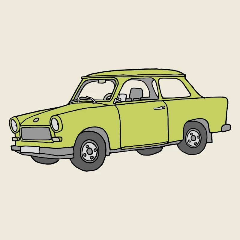 Trabi, Trabant (vert de Bali)