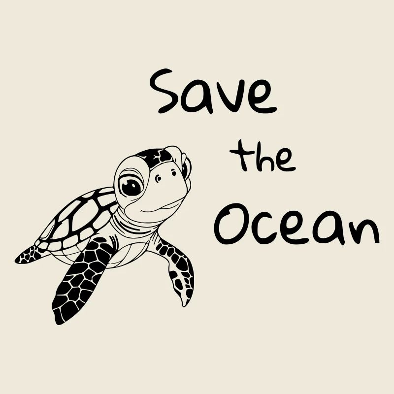 Schilkröte - Save the Ocean