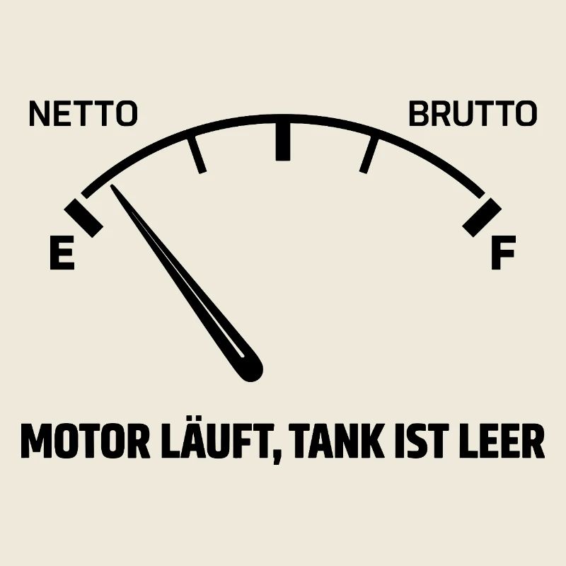 Motor Läuft Tank Leer