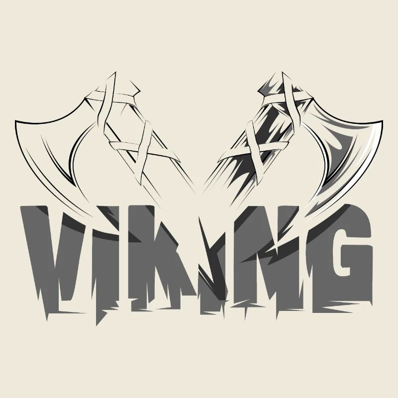 viking vikings symbol axt Wikinger axe Logo