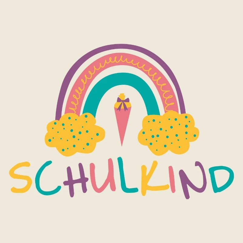 Schulkind - Regenbogen (2)