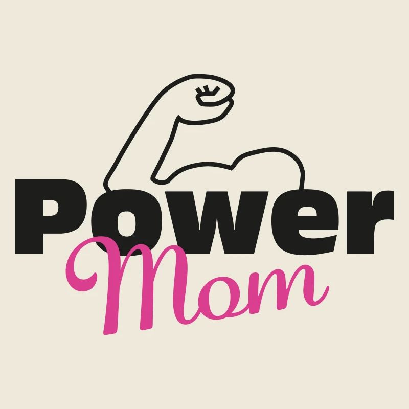 Power Mom noir-rose