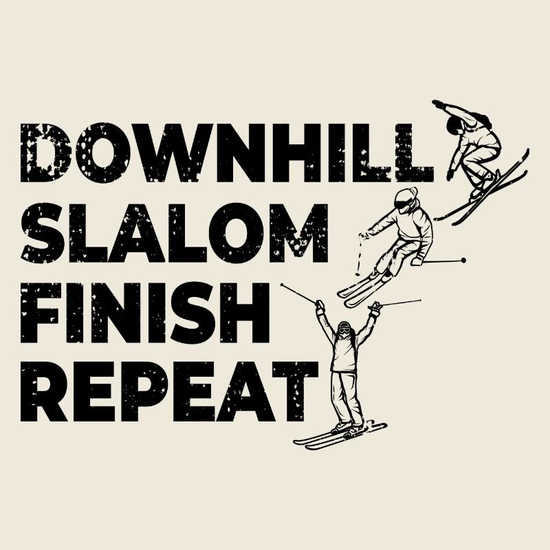 Downhill Slalom Finish Repeat