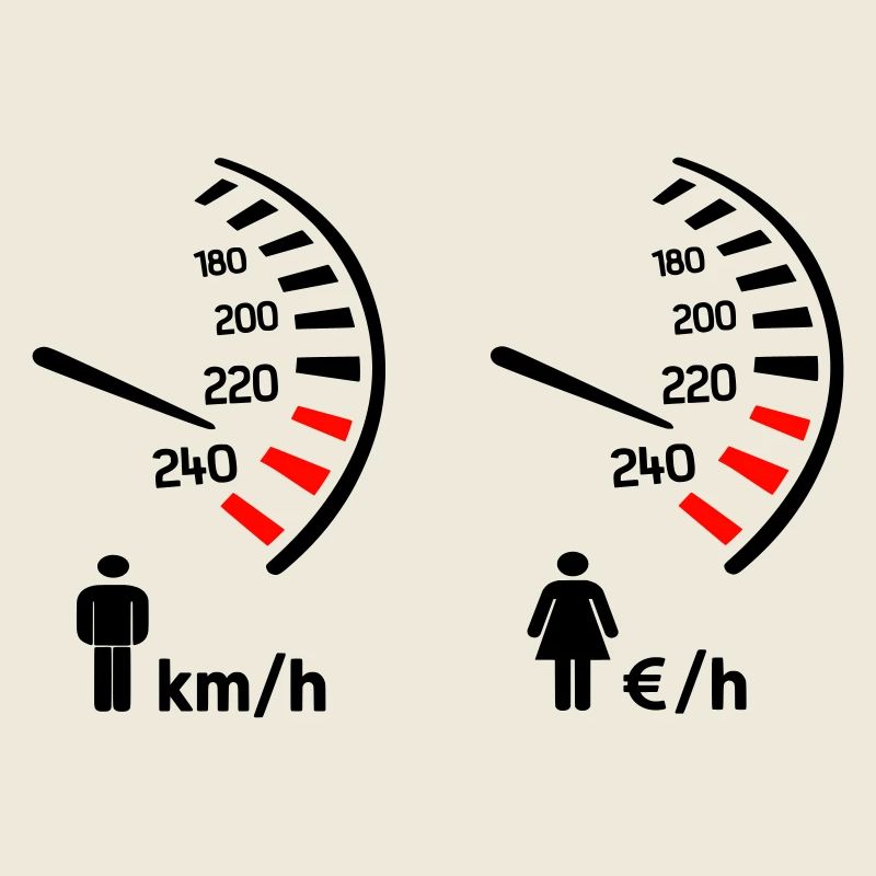 compteur de vitesse km/h et compteur de dépense 