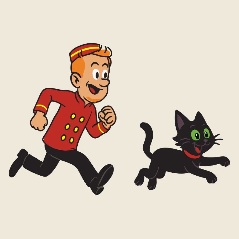 Franky & Meeko running