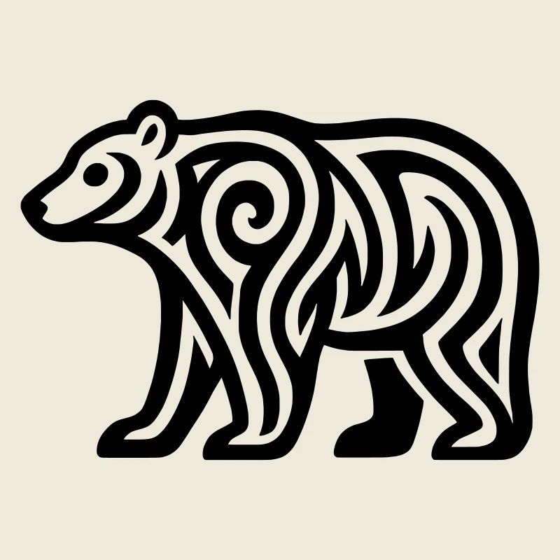 Just a Black Bear #1 / JustN-imal